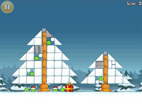 เกมส์ Angry Birds เกมส์ต้อนรับ วันคริสต์มาส