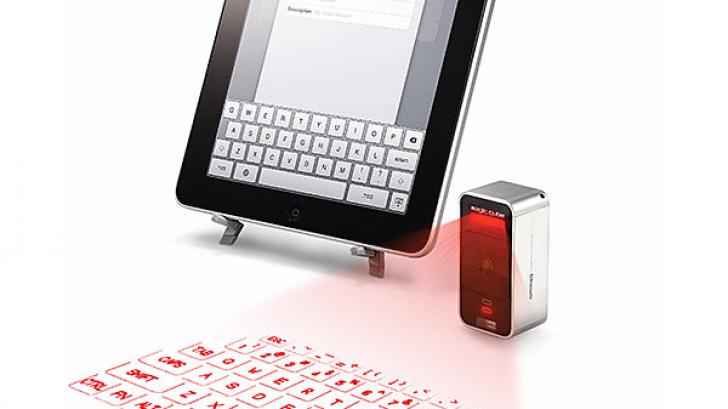 Cube Laser Virtual Keyboard คีย์บอร์ดพกพาที่ล้ำยุคที่สุดในโลกปัจจุบัน