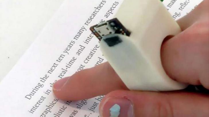 Finger Reader เทคโนโลยีใหม่สำหรับผู้พิการทางสายตา