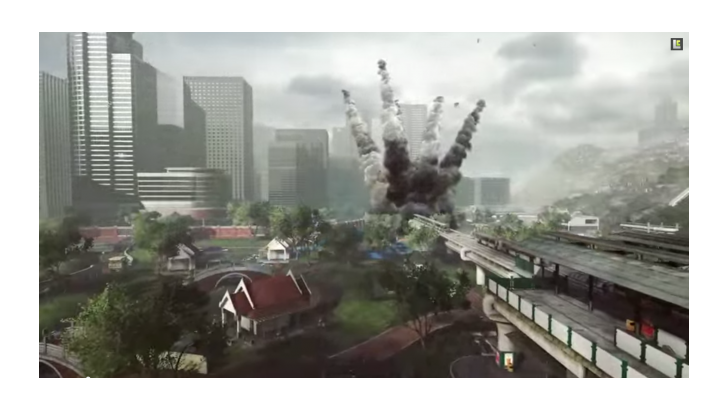 สวนลุมพินี สมรภูมิใหม่ในส่วนเสริมเกมส์ Battlefield 4 Dragon’s Teeth