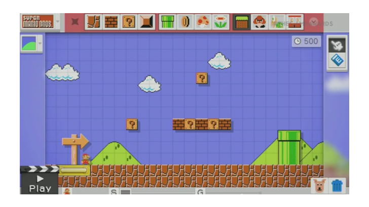 Nintendo โชว์เกม Mario Maker เกมที่ผู้เล่นสามารถสร้างด่านมาริโอได้ตามใจอย่างอิสระ