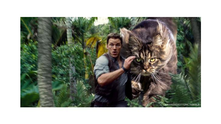 จะเป็นอย่างไร หากหนัง Jurassic World ไม่มีไดโนเสาร์ แต่เป็นแมวแทน