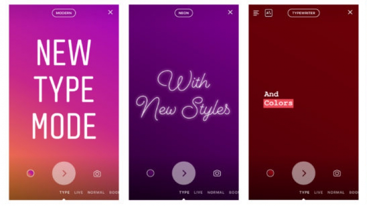 Instagram เพิ่ม Type mode ใช้ตัวอักษรเล่าเรื่องลงใน Stories แทนรูปภาพและวิดีโอ