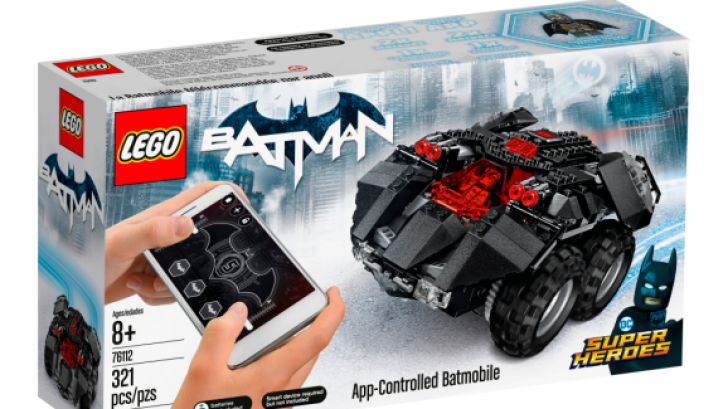 Lego เปิดตัวซีรี่ส์ของเล่นไฮเทคใหม่ ประเดิมชุดแรกด้วย Batmobile รถบังคับผ่านสมาร์ทโฟน