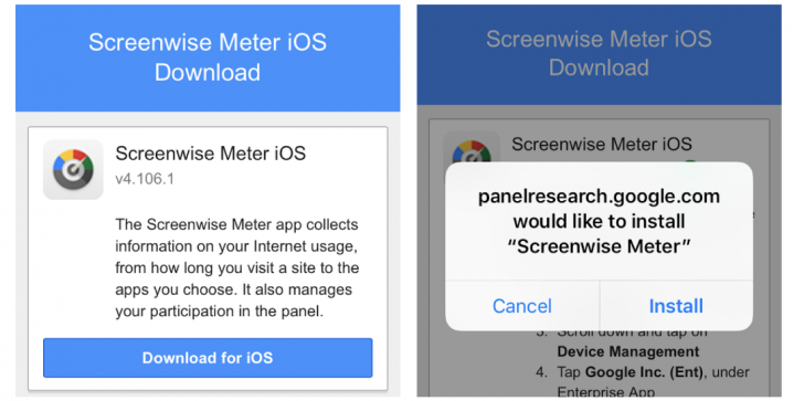 Google ก็มีเหมือนกัน Screenwise Meter โปรแกรมเก็บข้อมูลของผู้ใช้เพื่อแลกค่าตอบแทน