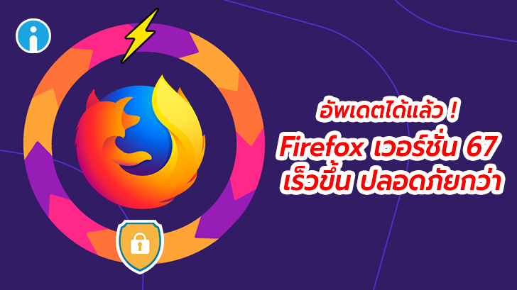 Firefox อัพเดตเวอร์ชันใหม่ เร็วขึ้น ปลอดภัยกว่าเดิม