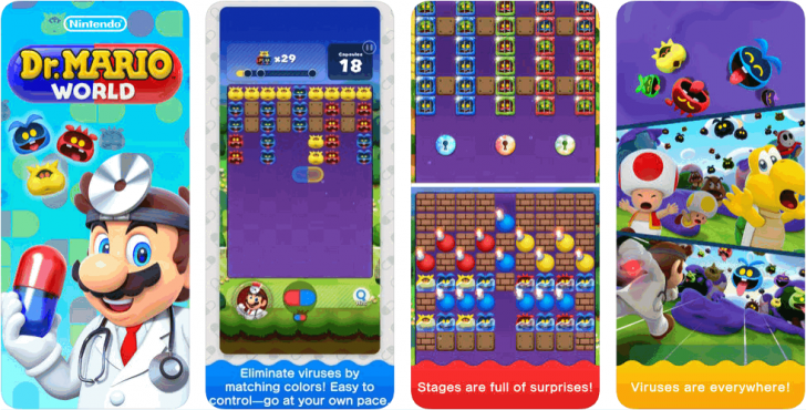 Dr. Mario World เปิดให้ดาวน์โหลดแล้ว ทั้งบน iOS และ Android