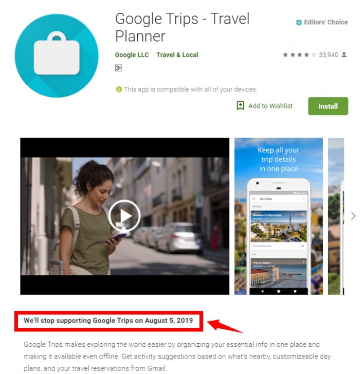 Google Trips แอปฯ วางแผนเที่ยวบนมือถือ หยุดให้บริการแล้ววันนี้