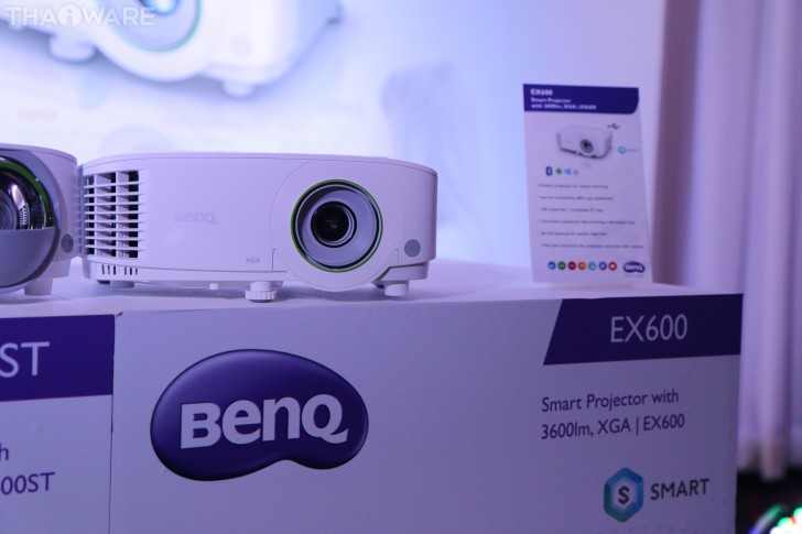 BenQ เปิดตัว 2 รุ่นสมาร์ทโปรเจคเตอร์แอนดรอยด์ เชื่อมต่อไร้สาย รองรับกลุ่มธุรกิจและการศึกษา
