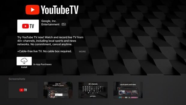 YouTube TV จะยกเลิกการให้บริการกับผู้ใช้ที่ชำระเงินผ่าน Apple in-app (App Store)
