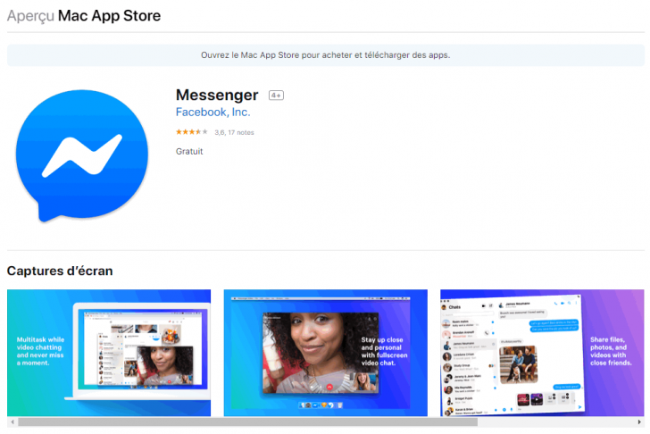 ในที่สุดก็มา แอป Facebook Messenger สำหรับ macOS