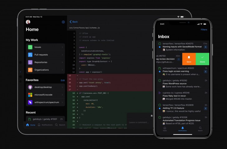 GitHub ปล่อยแอปพลิเคชัน GitHub for mobile ทั้งใน Android และ iOS