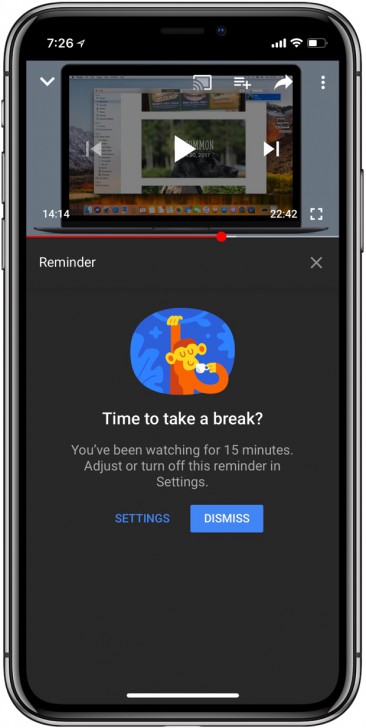 YouTube เพิ่มฟีเจอร์ Bedtime Reminder แจ้งเตือนว่าถึงเวลาที่ควรเข้านอนได้แล้ว