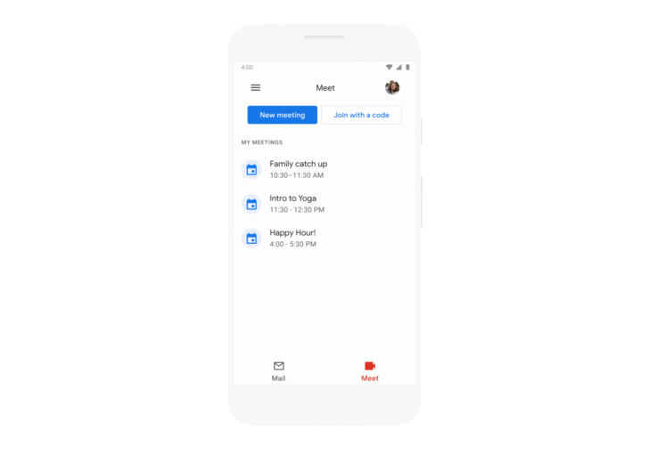 Google Meet สามารถใช้ผ่าน Gmail บนมือถือได้แล้ว 