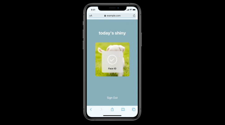 Safari เตรียมอัปเดตฟีเจอร์ใหม่ ใช้ Face ID และ Touch ID ล็อกอินเว็บไซต์ต่างๆ 