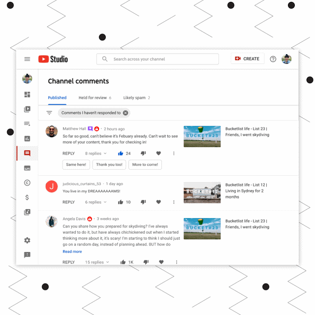 Google เพิ่มฟีเจอร์ SmartReply ช่วย YouTube Creator ในการตอบคอมเมนท์