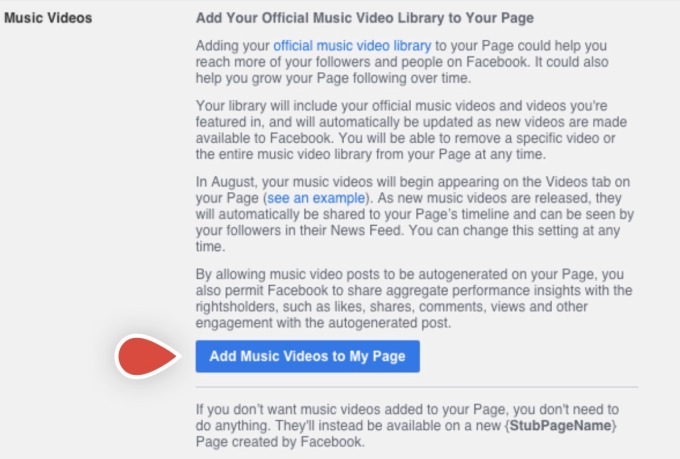 Facebook เตรียมเพิ่มฟีเจอร์ให้ศิลปินสามารถโพสต์ Official Music Video ลง Page ได้