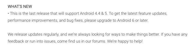 Dropbox ประกาศหยุดสนับสนุนแอปบนระบบ Android 5.0 หรือต่ำกว่าแล้ว