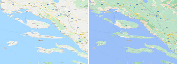 Google Maps เพิ่มการอัปเดตแผนที่ให้มี "สีสัน" และรายละเอียดมากขึ้น