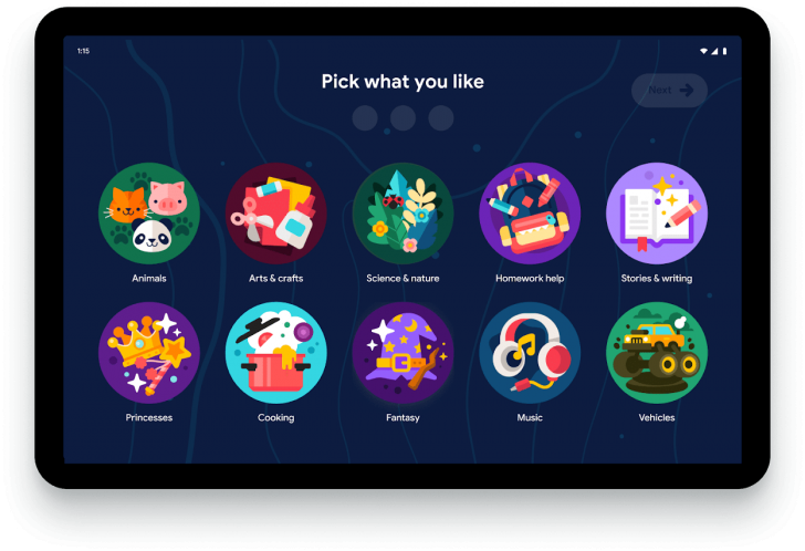 Google เปิดตัว Google Kids Space ฟีเจอร์ใหม่ที่ช่วยดูแลเด็กๆ เมื่อเล่นแท็บเล็ต