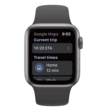 Google Maps กลับมาใช้งานได้บน Apple Watch อีกครั้ง ในเวอร์ชันล่าสุด 5.5.2