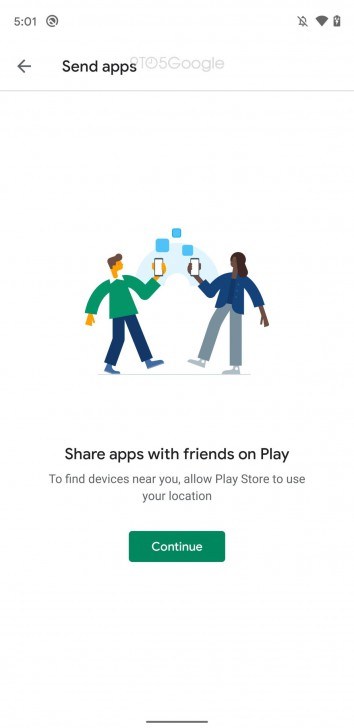 Google Play Store เวอร์ชันใหม่ จะเพิ่มระบบแชร์ แอป ให้เพื่อนผ่านบลูทูธได้เลย