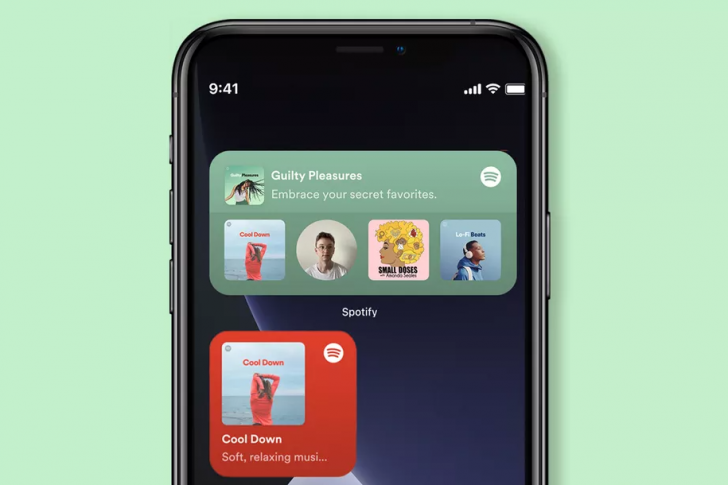 Spotify เพิ่มการอัปเดตให้ผู้ใช้สามารถเพิ่ม Widget บนหน้า Homescreen ของ iOS 14 ได้แล้ว