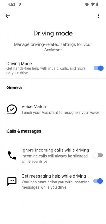 มีผู้ใช้แอนดรอยด์สมาร์ทโฟนบางรุ่นพบเห็น Driving Mode แบบใหม่จาก Google Assistant 