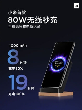 Xiaomi ขอสู้ศึก "ชาร์จเร็ว" เปิดตัวเทคโนโลยีชาร์จไร้สาย 80W แบต 4,000 mAh เต็มใน 19 นาที