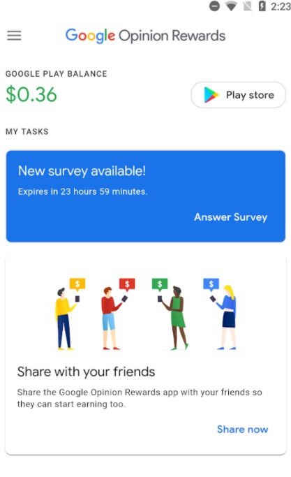 สร้างรายได้ง่ายๆ ผ่านการตอบแบบสอบถามบน Google Opinion Rewards !