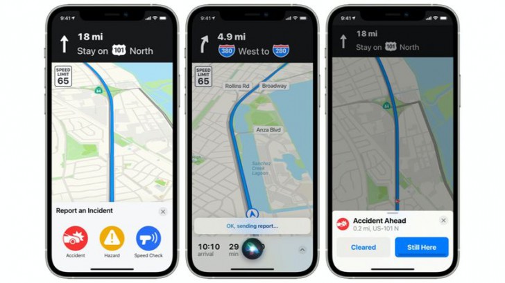 Apple Maps เพิ่มอัปเดตใหม่บน iOS 14.5 ให้สามารถแจ้งเตือนอุบัติเหตุบนท้องถนนได้แล้ว