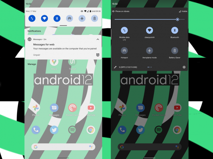 Google เพิ่มอัปเดตฟีเจอร์ใหม่ของ Android 12 (Developer Preview 2) แล้วเรียบร้อย