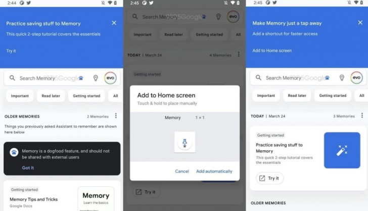 Google พัฒนาฟีเจอร์ใหม่บน Assistant อย่าง Memory แสดงผลข้อมูลต่าง ๆ ในอดีตได้