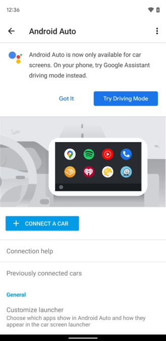 Google ประกาศปิด Android Auto (for Phone Screens) อย่างถาวรบน Android 12 !