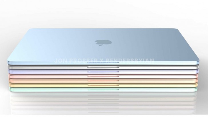 (ลือ) หลุดภาพ Macbook Air รุ่นใหม่ อาจเปลี่ยนไปใช้สีสันน่ารัก ๆ แบบ iMac ในปี 2022