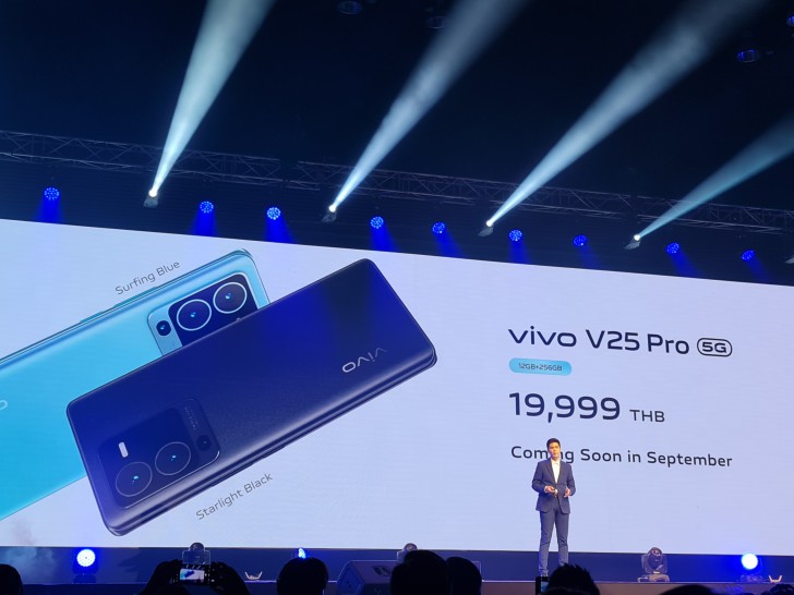 ราคาและวันวางจำหน่ายของมือถือ Vivo V25 series 5G
