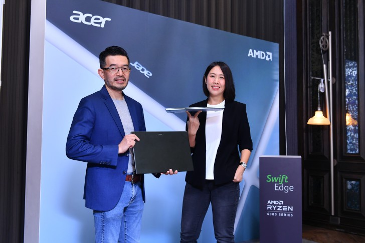 Acer เปิดตัว Acer Swift Edge โน๊ตบุ๊กจอ OLED 16 ดีไซน์เบาบาง ขุมพลัง AMD Ryzen™ 6000 U-Series