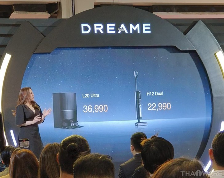 Dreame เปิดตัว 2 ผลิตภัณฑ์ใหม่ นำโดย DreameBot L20 Ultra หุ่นยนต์พลังดูดสูง พร้อมผ้าถูระบบแขนกล