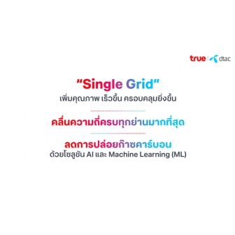 ทรู คอร์ปอเรชั่น ลุยทำ “Single Grid” ทั่วประเทศ เพิ่มคุณภาพเร็ว-แรง-ครอบคลุมยิ่งขึ้น