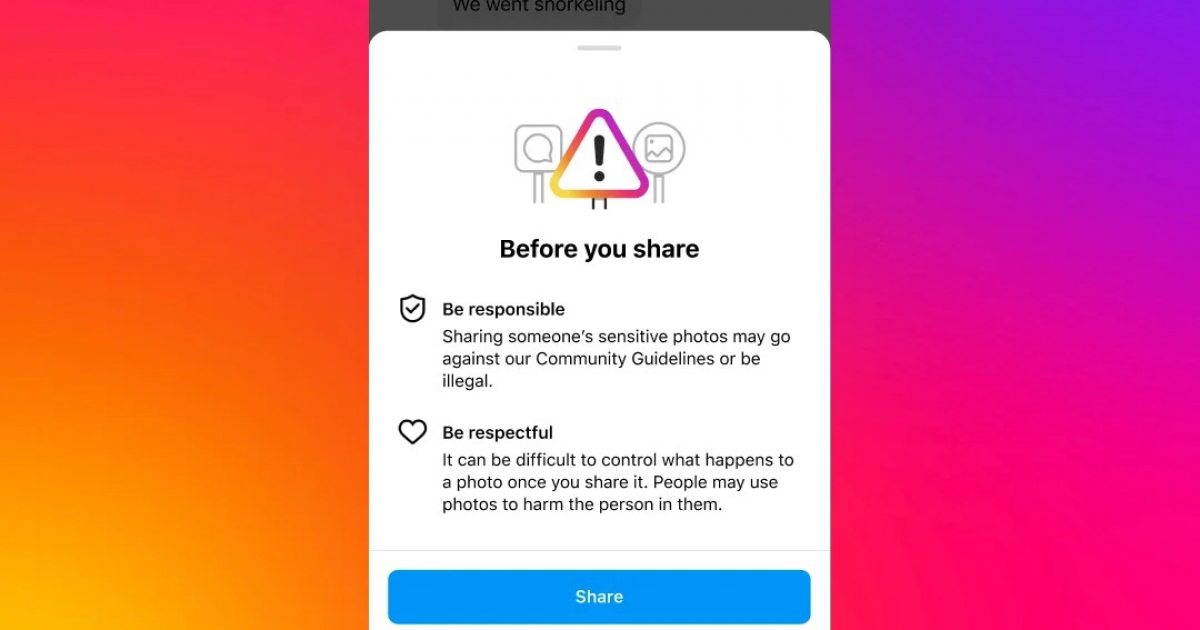 Instagram เริ่มทำการเบลอ "ภาพล่อแหลม" บนข้อความส่วนตัวเพื่อปกป้องผู้ใช้งานวัยรุ่น