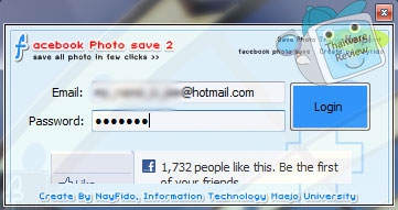 Facebook Photo Save : โปรแกรม เซฟ และดาวน์โหลด ภาพทั้งอัลบัมจาก Facebook