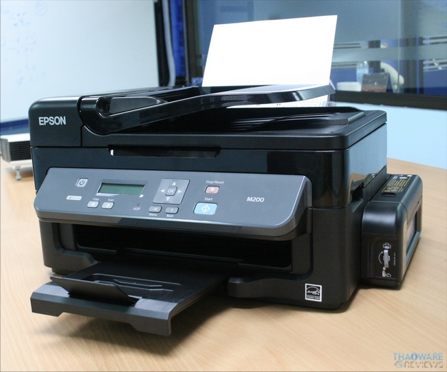 แกะกล่อง เครื่องพิมพ์ Epson M200_01