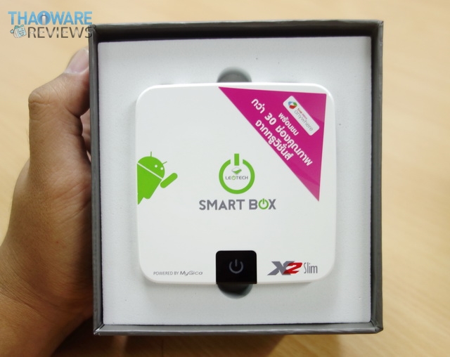 รีวิว เปลี่ยนทีวีธรรมดาเป็น Smarttv ด้วยกล่องดูหนัง Leotech Smart Box X2  Slim