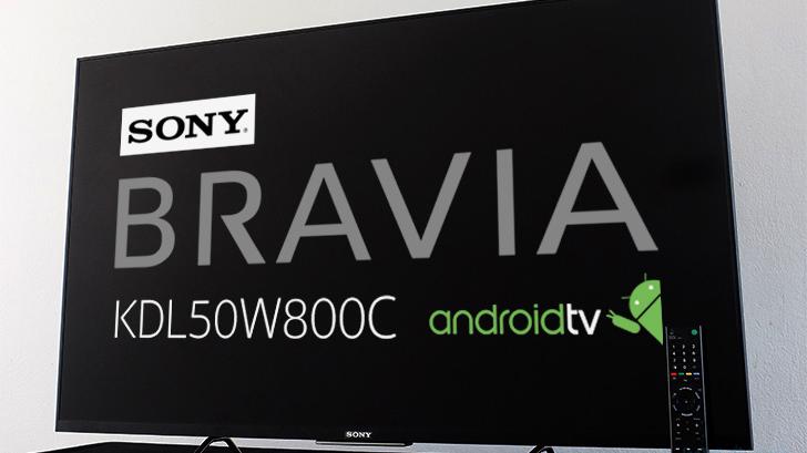 รีวิว SONY BRAVIA ทีวี 50 นิ้ว ขอบเรียวบาง มาในรูปแบบ Android TV (KDL50W800C)