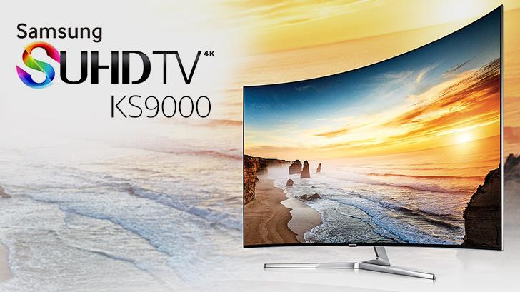 Samsung SUHD TV KS9000 ทีวีจอโค้งรุ่นล่าสุด ภาพสุดแจ่มด้วยเทคโนโลยี Quantum dot