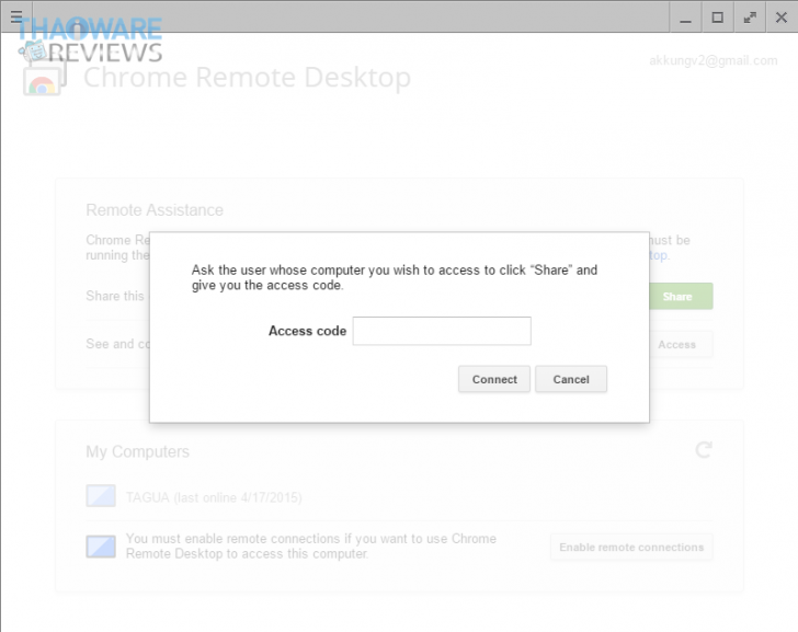 Chrome Remote Desktop อีกหนึ่งทางเลือกสำหรับคนที่ไม่อยากใช้ TeamViewer