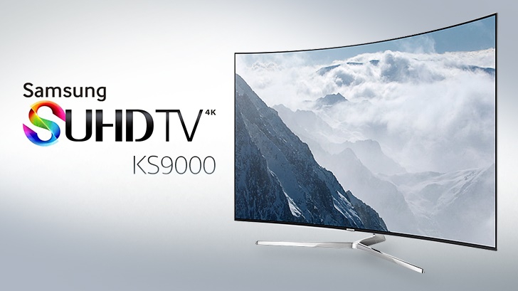 Samsung SUHD TV KS9000 ทีวีจอโค้ง Quantum Dot ที่สุดแห่งรายละเอียดภาพคมชัด