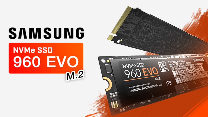 รีวิว Samsung NVMe SSD 960 EVO M.2 สตอเรจมาตรฐานใหม่ ตัวเล็ก แต่แรงมาก