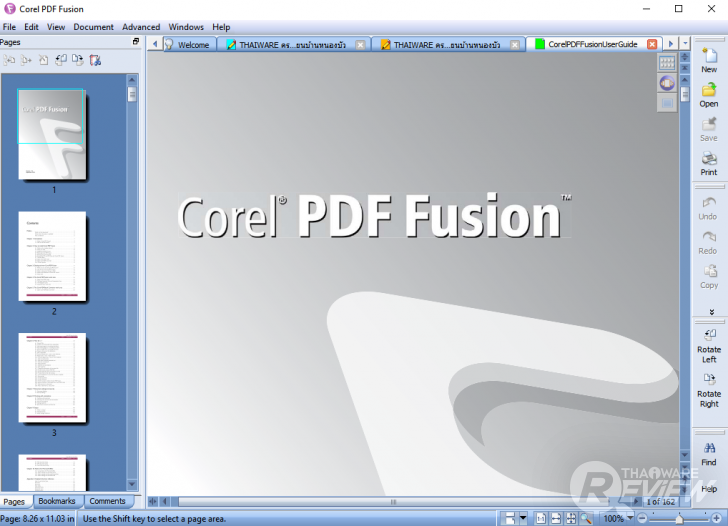 Corel PDF Fusion โปรแกรมจัดการ แก้ไข สร้างไฟล์ PDF รองรับไฟล์มากกว่า 100 รูปแบบ