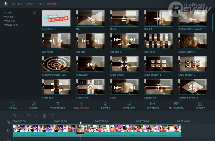 Wondershare Filmora โปรแกรมตัดต่อวิดีโอ สวยหวาน ตัวเล็ก สเปคมือใหม่